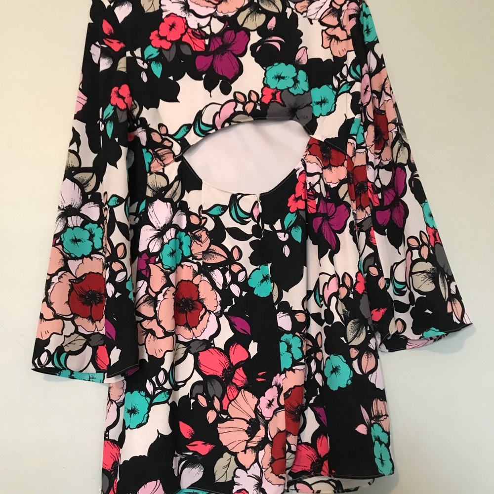Short floral dress